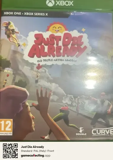Just Die Already Xbox One, Italy box front