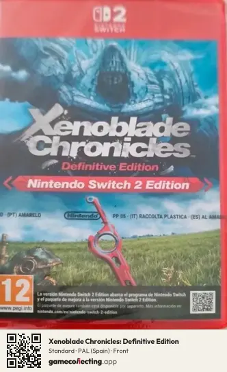Xenoblade Chronicles: Definitive Edition Nintendo Switch 2, Spain box front