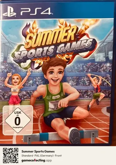 Summer Sports Games PlayStation 4, Germany box front