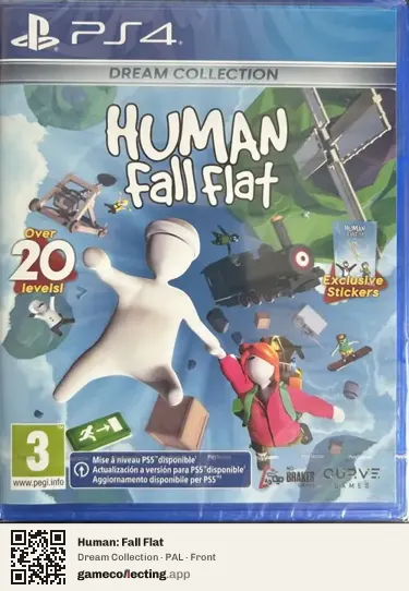 Human: Fall Flat PlayStation 4, PAL box front