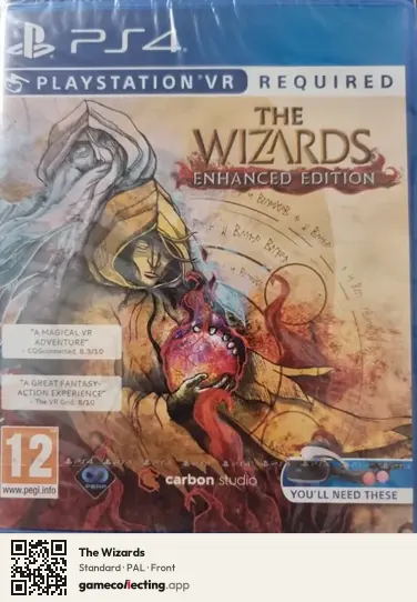 The Wizards PlayStation 4, PAL box front