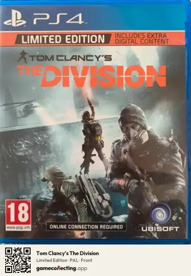 Tom Clancy's The Division PlayStation 4, PAL box front