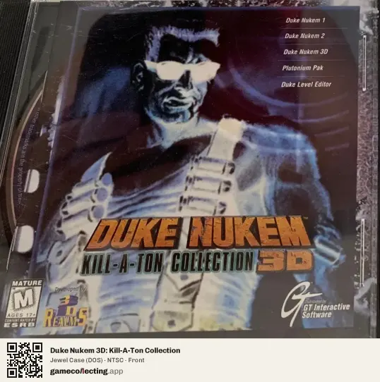 Duke Nukem 3D: Kill-A-Ton Collection Computer, NTSC box front