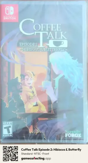 Coffee Talk Episode 2: Hibiscus & Butterfly Nintendo Switch, NTSC box front