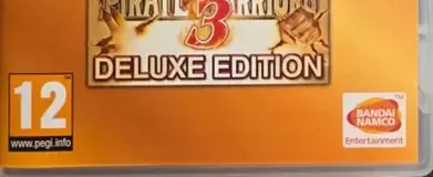 One Piece: Pirate Warriors 3, the PEGI square on its front