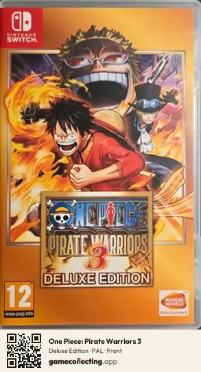 One Piece: Pirate Warriors 3 Nintendo Switch, PAL box front