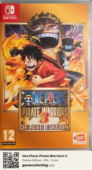 One Piece: Pirate Warriors 3 Nintendo Switch, PAL box front