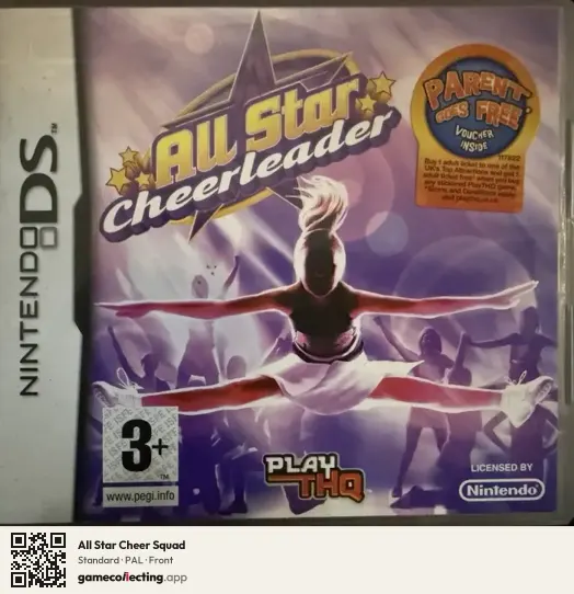 All Star Cheer Squad Nintendo DS, PAL box front