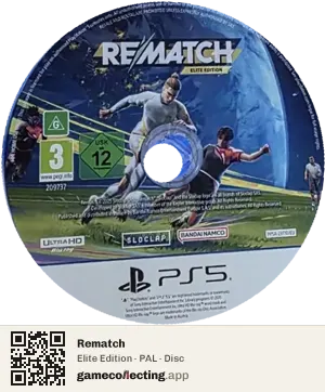 Rematch PlayStation 5, PAL disc