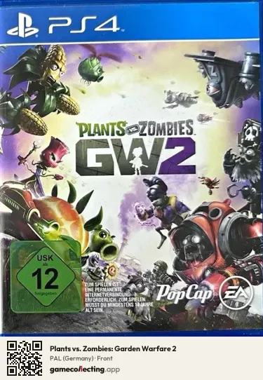 Plants vs. Zombies: Garden Warfare 2 PlayStation 4, Germany box front