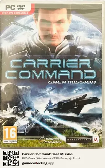Carrier Command: Gaea Mission Computer, Europe box front
