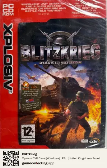 Blitzkrieg Computer, United Kingdom box front