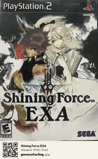 Shining Force EXA PlayStation 2, NTSC box front