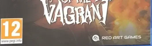 Sword of the Vagrant, the PEGI square on its front