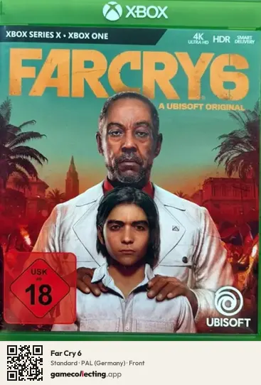 Far Cry 6 Xbox Series X, Germany box front