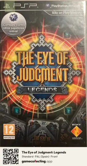 The Eye of Judgment: Legends PlayStation Portable, Spain box front
