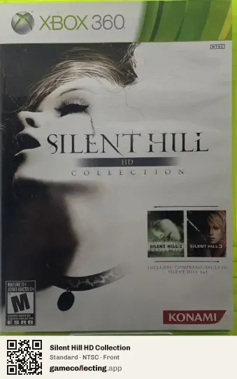 Silent Hill HD Collection Xbox 360, NTSC box front