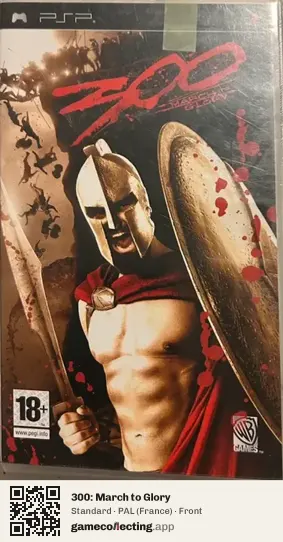 300: March to Glory PlayStation Portable, France box front