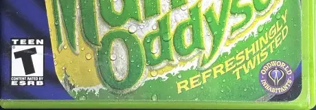 Oddworld: Munch's Oddysee, the ESRB box on its front
