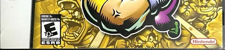 Wario: Master of Disguise, the ESRB box on its front