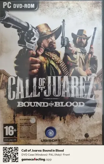 Call of Juarez: Bound in Blood Computer, Italy box front