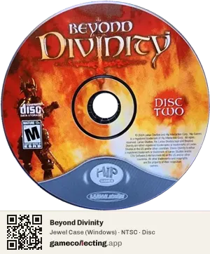 Beyond Divinity Computer, NTSC disc