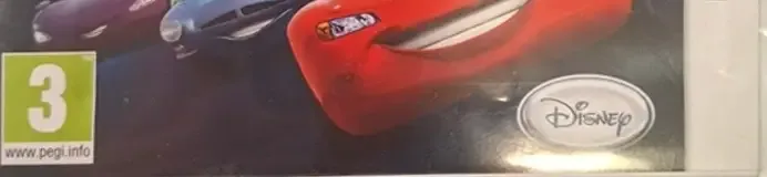 Cars 2, the PEGI square on its front
