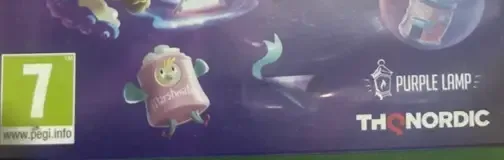 SpongeBob SquarePants: The Cosmic Shake, the PEGI square on its front