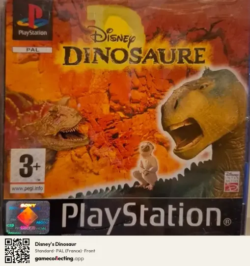 Disney's Dinosaur PlayStation, France box front