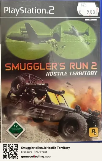 Smuggler's Run 2: Hostile Territory PlayStation 2, PAL box front
