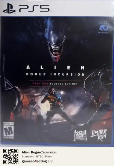 Alien: Rogue Incursion PlayStation 5, NTSC box front