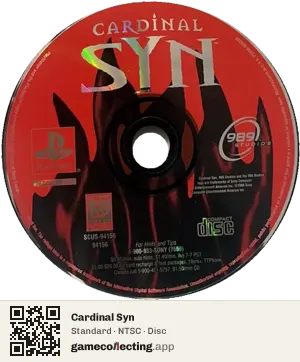 Cardinal Syn PlayStation, NTSC disc