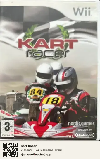 Kart Racer Nintendo Wii, Germany box front