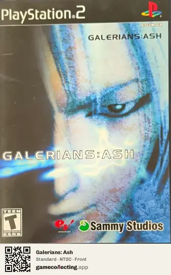 Galerians: Ash PlayStation 2, NTSC box front