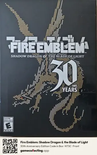 Fire Emblem: Shadow Dragon & the Blade of Light Nintendo Switch, NTSC box front