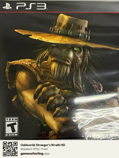 Oddworld: Stranger's Wrath HD PlayStation 3, NTSC box front