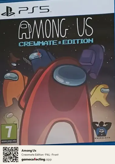 Among Us PlayStation 5, PAL box front