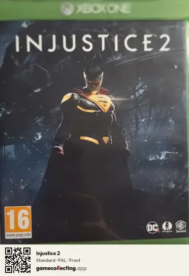 Injustice 2 Xbox One, PAL box front