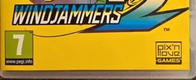 Windjammers 2, the PEGI square on its front