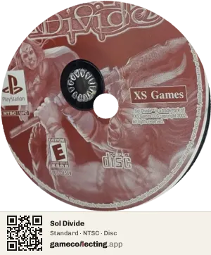Sol Divide PlayStation, NTSC disc