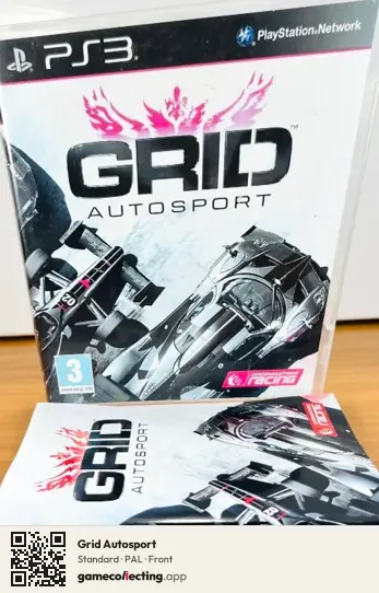 Grid Autosport PlayStation 3, PAL box front