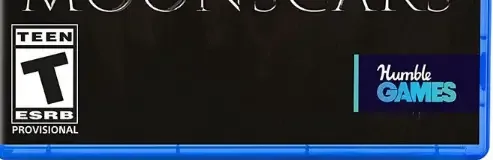 Moonscars, the ESRB box on its front