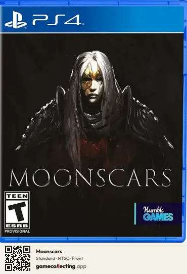 Moonscars PlayStation 4, NTSC box front