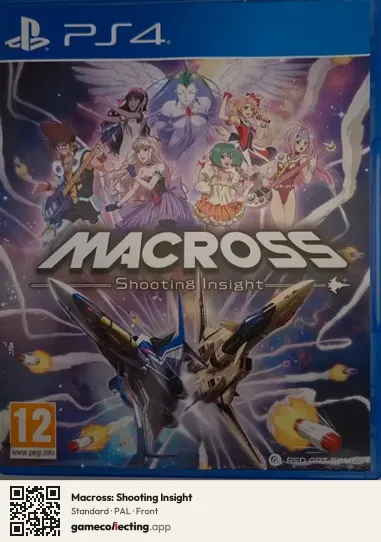 Macross: Shooting Insight PlayStation 4, PAL box front