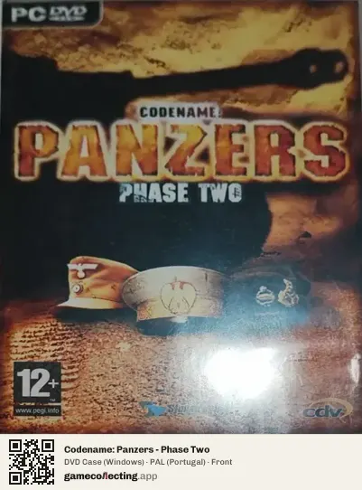 Codename: Panzers - Phase Two Computer, Portugal box front