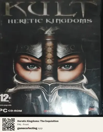 Heretic Kingdoms: The Inquisition Computer, PAL box front