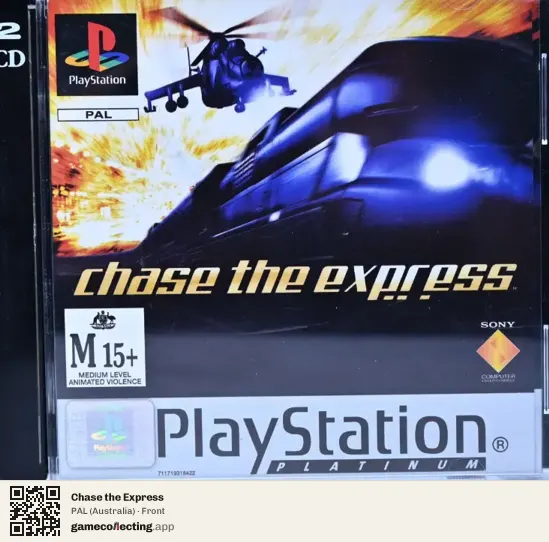 Chase the Express PlayStation, Australia box front