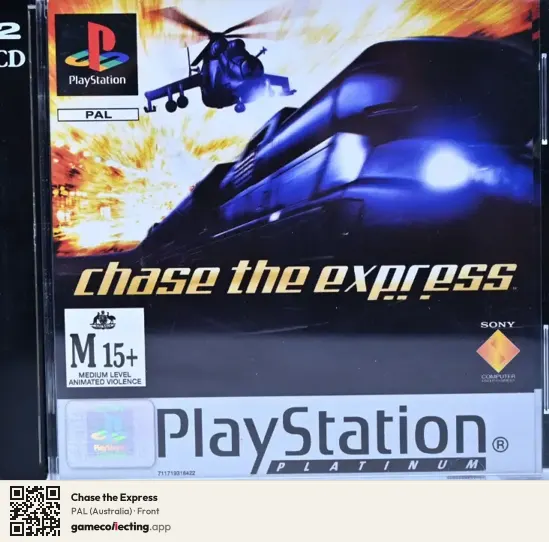 Chase the Express PlayStation, Australia box front