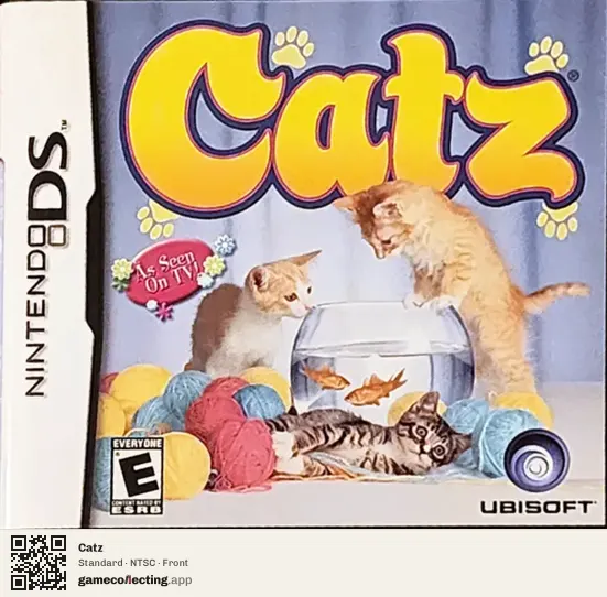 Catz Nintendo DS, NTSC box front