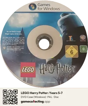 LEGO Harry Potter: Years 5-7 Computer, PAL disc